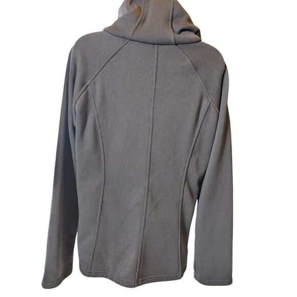 Dover Saddlery Fleece Jacket Womens Medium Hooded Full Zip Equestrian Activewear - Picture 4 of 13